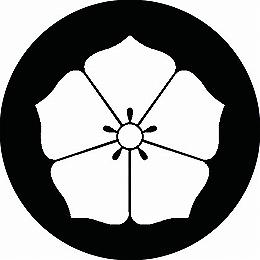 乐天商城 - 【送料無料】家紋シール 土岐桔梗 丸型 or 四角 KS-2409