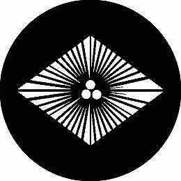 乐天商城 - 【送料無料】家紋シール 唐松菱 丸型 or 四角 KS-2415