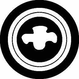 乐天商城 - 【送料無料】家紋シール 二重輪に十文字 丸型 or 四角 KS-2512