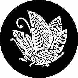 乐天商城 - 【送料無料】家紋シール 芭蕉蝶 丸型 or 四角 KS-2557