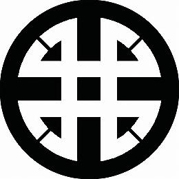 乐天商城 - 【送料無料】家紋シール 千木 丸型 or 四角 KS-2657