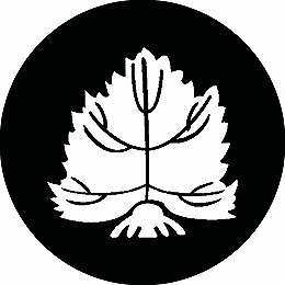 乐天商城 - 【送料無料】家紋シール 尖り花菱 丸型 or 四角 KS-2758