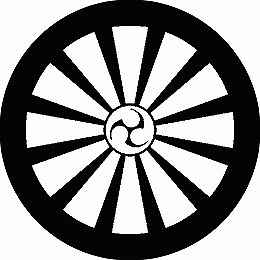 乐天商城 - 【送料無料】家紋シール 千木 丸型 or 四角 KS-2777