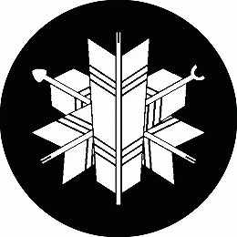 乐天商城 - 【送料無料】家紋シール 千木 丸型 or 四角 KS-2781