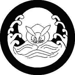 乐天商城 - 【送料無料】家紋シール 尖り花菱 丸型 or 四角 KS-2831