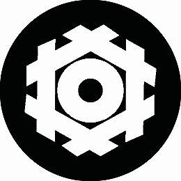 乐天商城 - 【送料無料】家紋シール 尖り花菱 丸型 or 四角 KS-2848