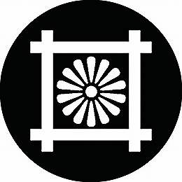 樂天商城 - 【送料無料】家紋シール 籬架菊 丸型 or 四角 KS-3136
