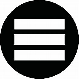 Rakuten - 【送料無料】家紋シール 三引両 丸型 or 四角 KS-3224
