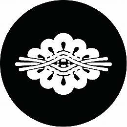 乐天商城 - 【送料無料】家紋シール 松毬菱 丸型 or 四角 KS-3229