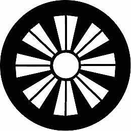 乐天商城 - 【送料無料】家紋シール 変わり十六日足 丸型 or 四角 KS-3237