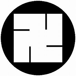 乐天商城 - 【送料無料】家紋シール 左万字 丸型 or 四角 KS-3371