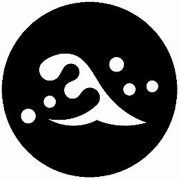 乐天商城 - 【送料無料】家紋シール 二頭立浪 丸型 or 四角 KS-3450