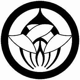 乐天商城 - 【送料無料】家紋シール 抱き蘭の丸 丸型 or 四角 KS-3469