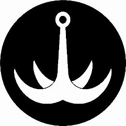 乐天商城 - 【送料無料】家紋シール 錨紋 NS4B-029 丸型 or 四角 KS-3528