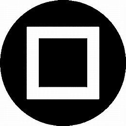 乐天商城 - 【送料無料】家紋シール 角紋 NS4M-024 丸型 or 四角 KS-3707