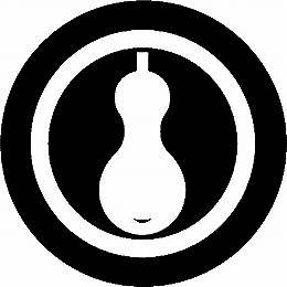 乐天商城 - 【送料無料】家紋シール 丸に一つ瓢紋 NS4S-012 丸型 or 四角 KS-3722