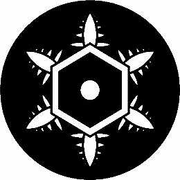 乐天商城 - 【送料無料】家紋シール 山雪紋 NS4T-007 丸型 or 四角 KS-3770