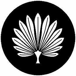 乐天商城 - 【送料無料】家紋シール 一つ立ち棕櫚 丸型 or 四角 KS-3810