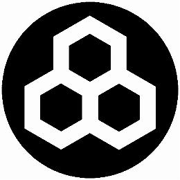 【送料無料】家紋シール 三つ持ち合い一重亀甲 丸型 or 四角 KS-3916