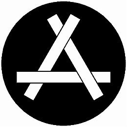 乐天商城 - 【送料無料】家紋シール 三つ組み筋違い 丸型 or 四角 KS-3977