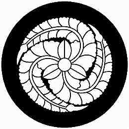 乐天商城 - 【送料無料】家紋シール 三つ藤巴 丸型 or 四角 KS-3994