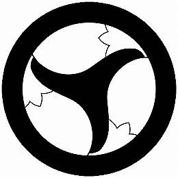 乐天商城 - 【送料無料】家紋シール 三つ追い茄子 丸型 or 四角 KS-4008