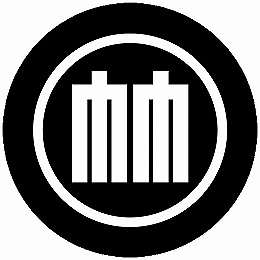 乐天商城 - 【送料無料】家紋シール 中輪に竹の角字 丸型 or 四角 KS-4106