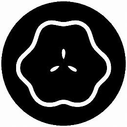 乐天商城 - 【送料無料】家紋シール 中陰光琳片喰 丸型 or 四角 KS-4124