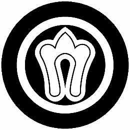 乐天商城 - 【送料無料】家紋シール 丸に一つ胡桃 丸型 or 四角 KS-4170