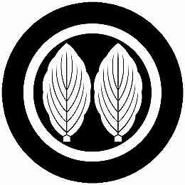 乐天商城 - 【送料無料】家紋シール 丸に並び柏 丸型 or 四角 KS-4243