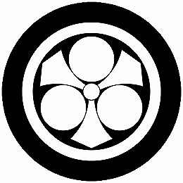 乐天商城 - 【送料無料】家紋シール 丸に剣三つ星 丸型 or 四角 KS-4301