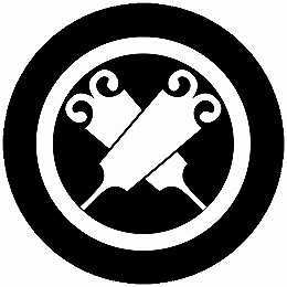 乐天商城 - 【送料無料】家紋シール 丸に違い笄 丸型 or 四角 KS-4472