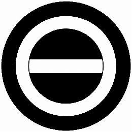 乐天商城 - 【送料無料】家紋シール 丸の内に一つ引き 丸型 or 四角 KS-4507