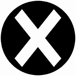 乐天商城 - 【送料無料】家紋シール 丹羽違い木 丸型 or 四角 KS-4515