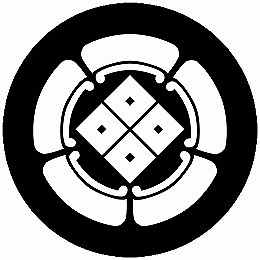 乐天商城 - 【送料無料】家紋シール 五瓜に四つ目 丸型 or 四角 KS-4632