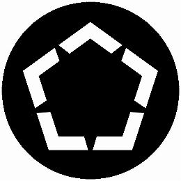 乐天商城 - 【送料無料】家紋シール 五角山形 丸型 or 四角 KS-4649