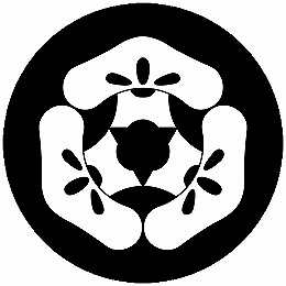 乐天商城 - 【送料無料】家紋シール 光琳三つ松 丸型 or 四角 KS-4673