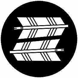 乐天商城 - 【送料無料】家紋シール 入れ違い矢 丸型 or 四角 KS-4690