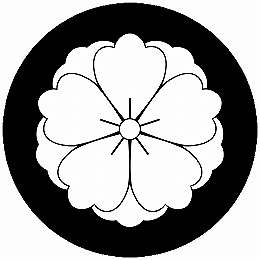 乐天商城 - 【送料無料】家紋シール 八重唐花 丸型 or 四角 KS-4718