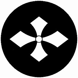 乐天商城 - 【送料無料】家紋シール 四つ剣菱 丸型 or 四角 KS-4885