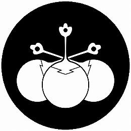 乐天商城 - 【送料無料】家紋シール 団扇桐 丸型 or 四角 KS-4918