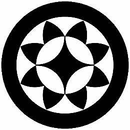 乐天商城 - 【送料無料】家紋シール 大岡七宝 丸型 or 四角 KS-4975