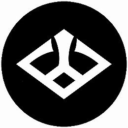 乐天商城 - 【送料無料】家紋シール 山の字菱 丸型 or 四角 KS-5012