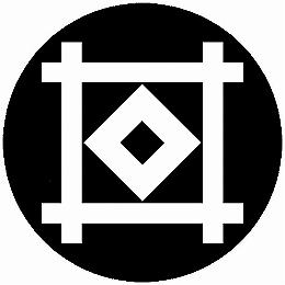乐天商城 - 【送料無料】家紋シール 平井筒に釘抜き 丸型 or 四角 KS-5038