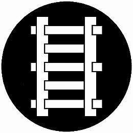 乐天商城 - 【送料無料】家紋シール 牧野梯子 丸型 or 四角 KS-5245