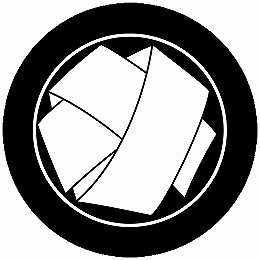 乐天商城 - 【送料無料】家紋シール 糸輪に文 丸型 or 四角 KS-5378