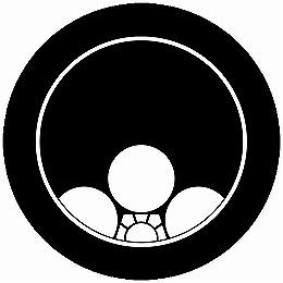 乐天商城 - 【送料無料】家紋シール 糸輪に覗き梅鉢 丸型 or 四角 KS-5386