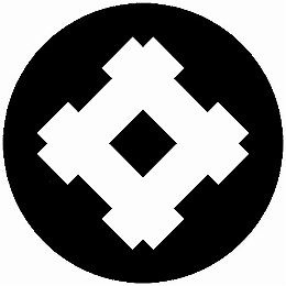 乐天商城 - 【送料無料】家紋シール 角立て井筒 丸型 or 四角 KS-5534
