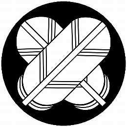 乐天商城 - 【送料無料】家紋シール 違い鷹の羽 丸型 or 四角 KS-5584