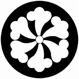 乐天商城 - 【送料無料】家紋シール 鉄線 丸型 or 四角 KS-5607